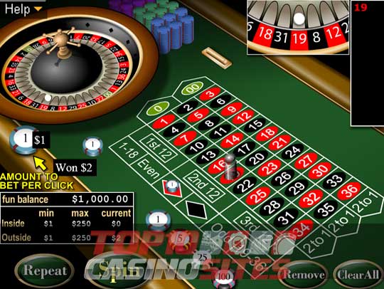 roulette online cash game